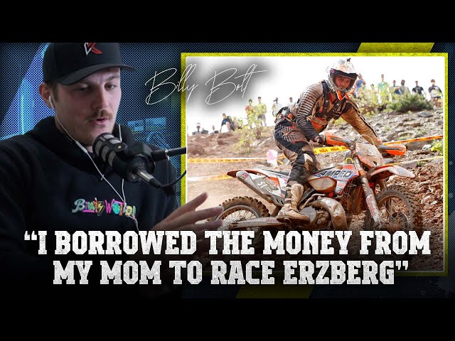 "I'd only been riding enduro 3 months!" Billy Bolt tells insane story of his first time in Erzberg!