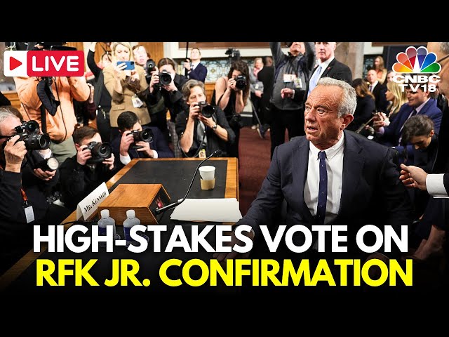 LIVE: Robert F. Kennedy Jr Final Senate Vote for Secretary of the Health Confirmation | Trump | N18G