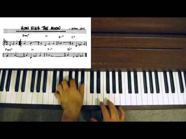 Jazz Piano Chord Voicings - Thelonious Monk Voicings