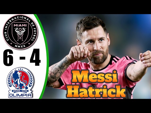 Messi Back 💥 Inter Miami vs Olimpia 6-4 - All Goals & Highlights - 2025