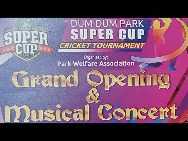 Dumdum Park Super cup 2023 Season 4  opening musical dance. #dumdumpark #nrityakaladanceacademy