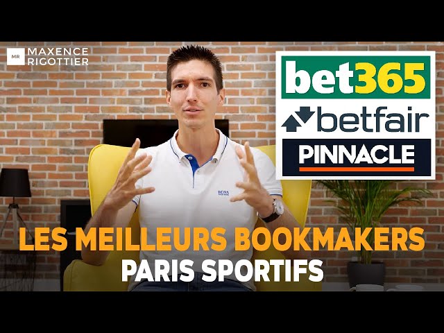 Les MEILLEURS BOOKMAKERS pour PARIER ! Par Maxence RIGOTTIER