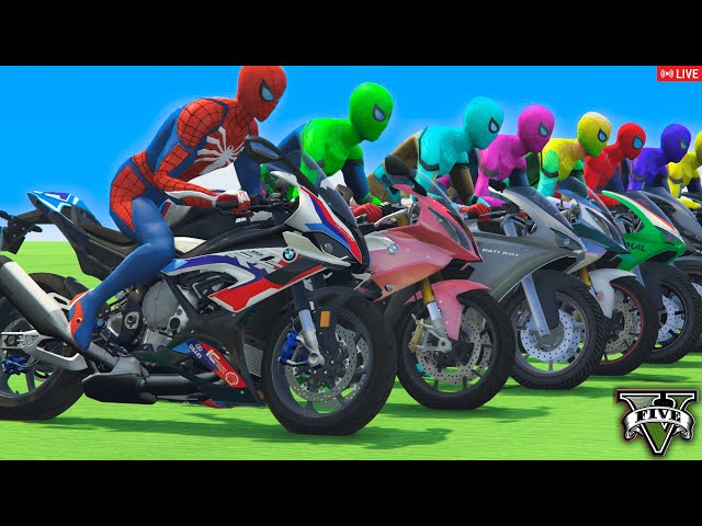 GTA 5 | Epic Ragdoll -Funny SpiderMan VS Minions On Rainbow Bridge (Euphoria Physics)#1