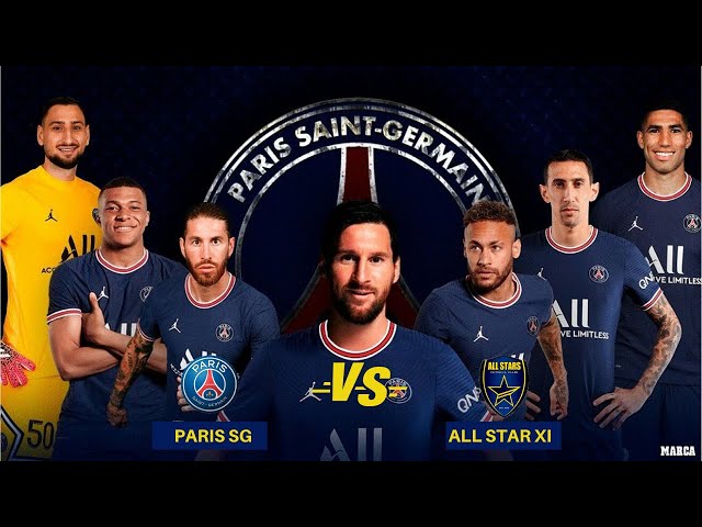 DLS 22 | PSG Vs ALL Star Xi career,, match,, trailer...