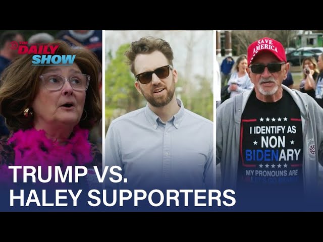 Jordan Klepper Takes on Trump & Haley Supporters | The Daily Show