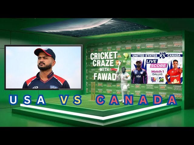 USA VS CANADA FULL HIGHLIGHTS | ICC T20 WORLD CUP 2024 | USA VS CAN | Cricket Craze With Fawad