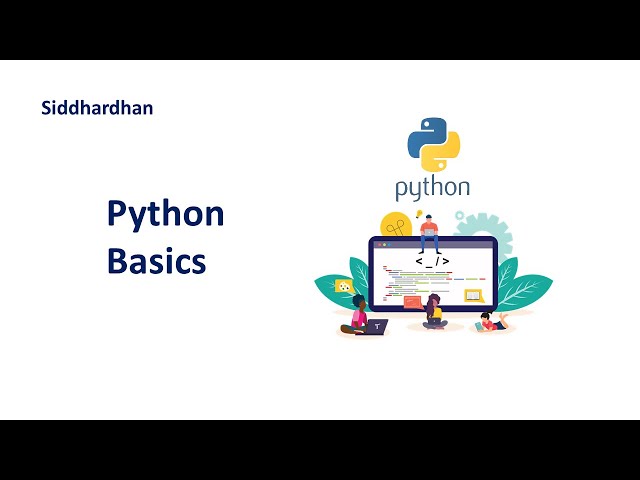 2.2. Python Basics | Python Tutorial For Beginners | Learn Python Programming from Scratch