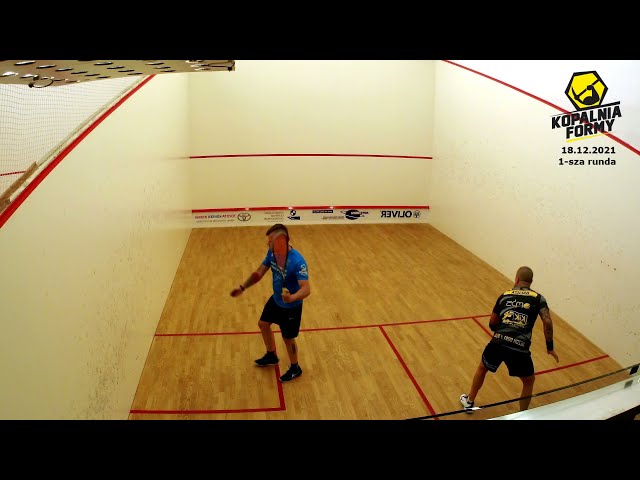 Squash - Śląski Squash Open III - vol 5 Adolf vs Hałuza