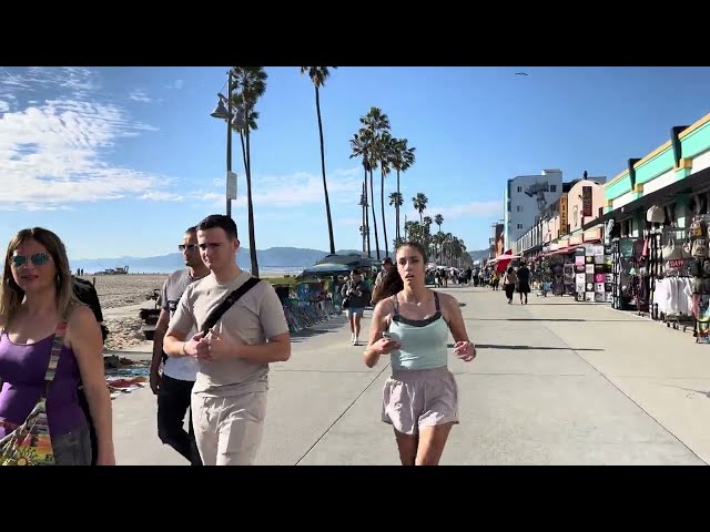 Venice Boardwalk & Skatepark, Los Angeles, California, Saturday afternoon walking tour with me