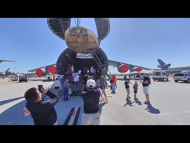 Lockheed C-5M Super Galaxy. 2022 Travis Air show