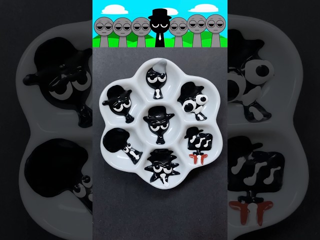 Incredibox sprunki but in mr black style#incredibox#sprunki#satisfying#art