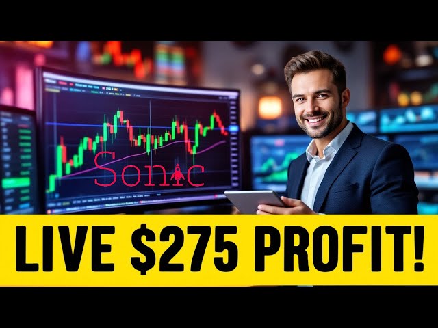 LIVE Trade: $275 Profit Using The Sonic System