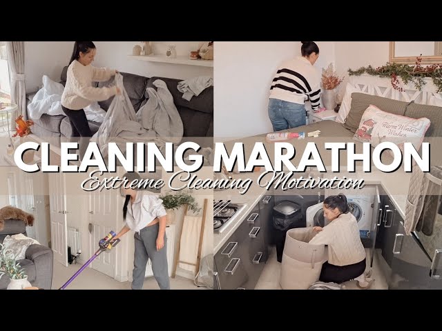 SPEED CLEANING MARATHON 2023 | Extreme Cleaning Motivation | Clean With Me