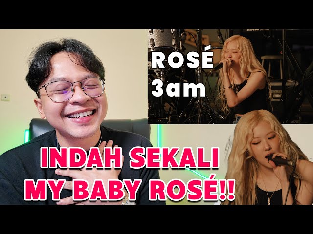 ROSÉ - 3am (live performance) REACTION!!