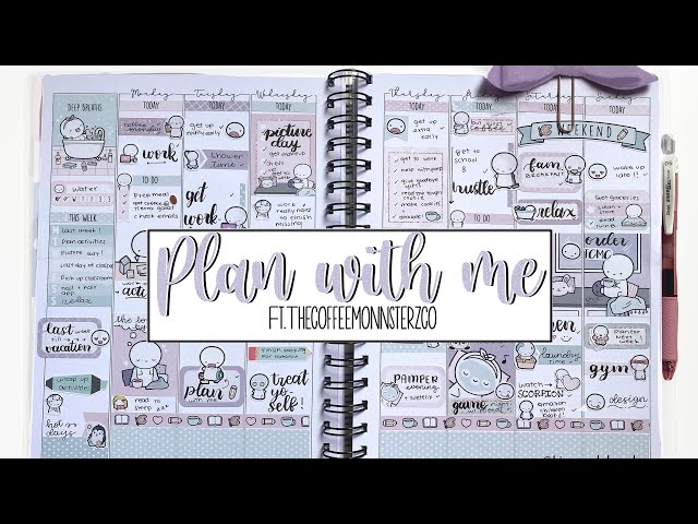 Plan with me Self Care Ft.Thecoffeemonsterzco