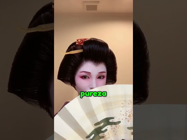 El secreto detrás del color blanco de las geishas 🤯