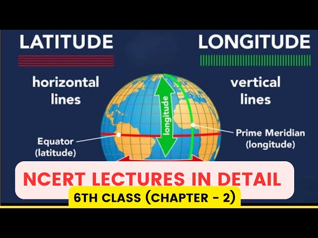 Latitude and Longitude ( Class-6, Lec-2) |#ncert  #school #ncert #ncertsolutions