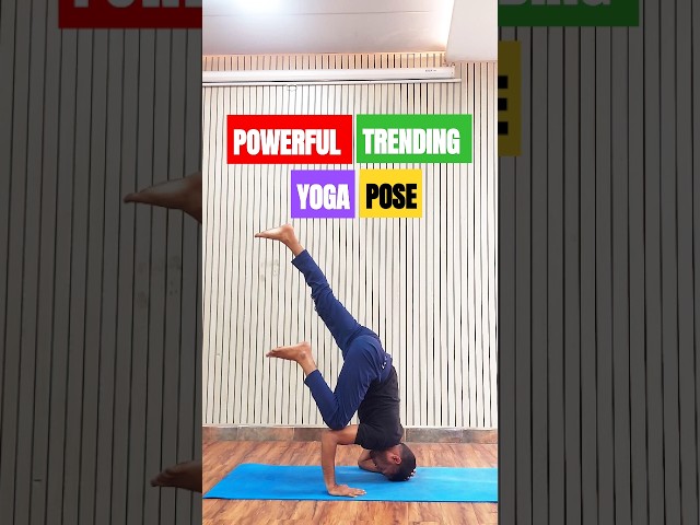 Trending Yoga Pose #yoga #shorts #viral #status #viral #reels #yogareel #yoga shorts