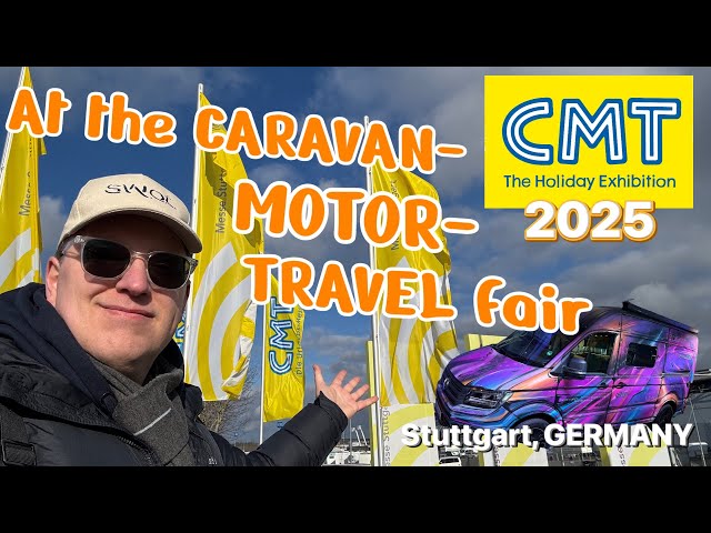 CMT 2025 #caravan #motor #tourism fair Stuttgart Germany #vlog #youtube