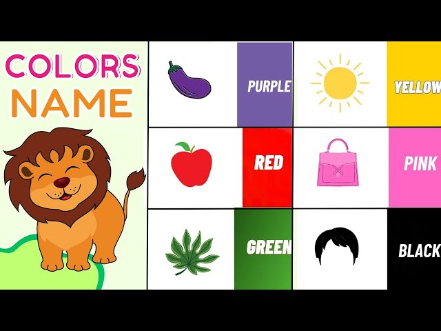 Colours Name | Learn Colors for Kids | Color Videos For Kids