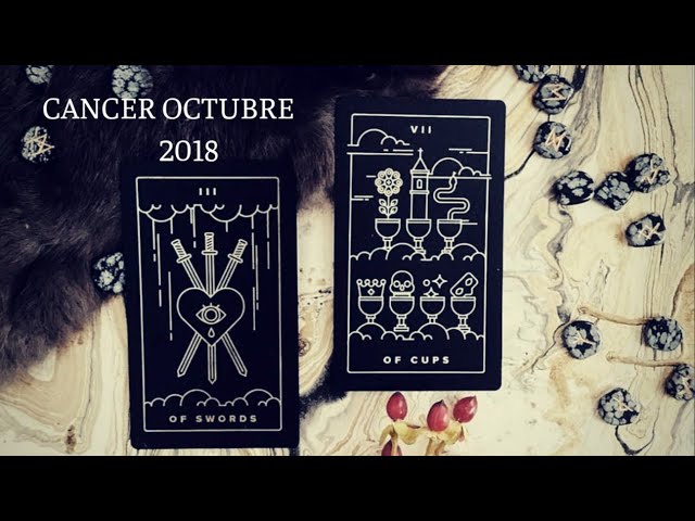 CANCER OCTUBRE 2018 ♋ ESA PERSONA AUN ESTA PASANDOLO MAL 😔 LA BRUJA TAROT