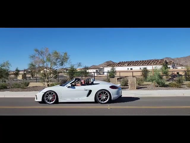 Porsche Spyder Drive By