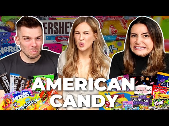 Trying American Candy for the First Time | FEAT. DIANE JENNINGS!