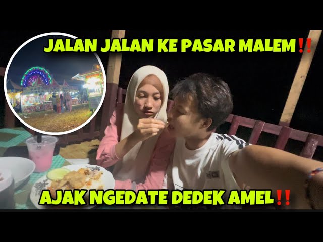 AJAK NGEDATE DEDEK AMEL SAMBIL JALAN JALAN