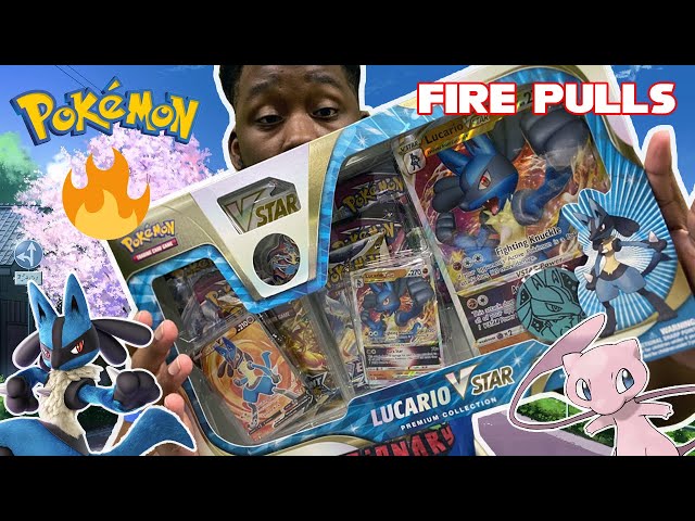 HUGE HITS in the NEW Lucario V-Star Premium Collection Box!