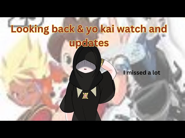 Manga art while talking about yo kai watch & other stuff i missed a lot