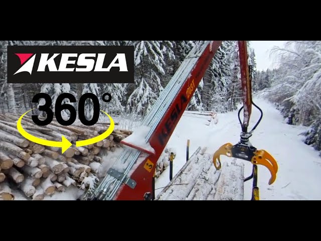 360° - KESLA 203T Unloading TRAILER