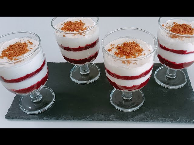 Fruit mousse dessert [Subtitled]