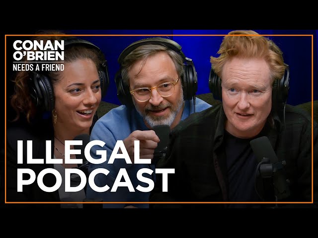 Sona & Gourley Got Busted By Mall Cops | Conan O'Brien Needs A Friend