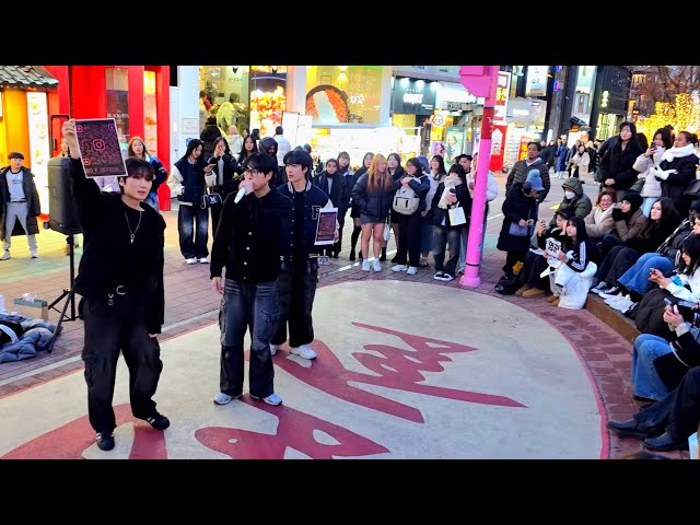 [STREET ARTIST] ONE OF. WITH AUDIENCE. INTERACTIVE HONGDAE BUSKING. 250213.