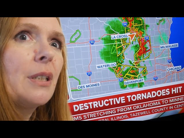 Tornado Watch & A Catastrophic Tornado Hits Iowa Town 🌪️