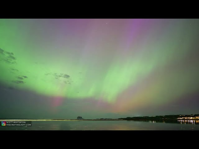 Aurora Borealis North Berwick 10 May 2024