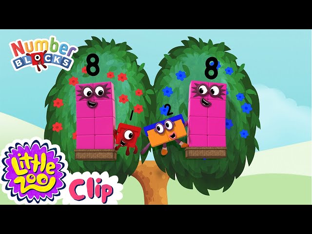 Numberblocks |The Two Tree | Episode Clip