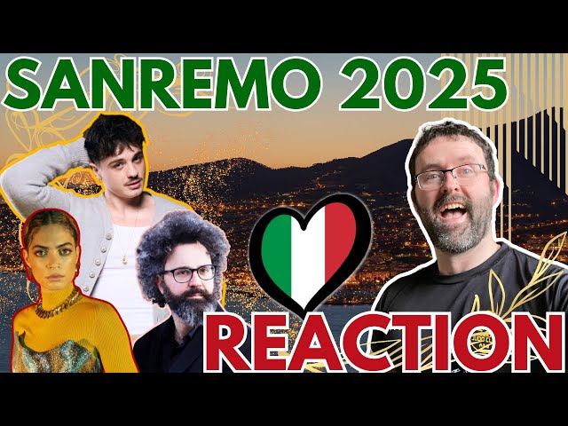 🇮🇹 Sanremo 2025 Songs REACTION & ANALYSIS | Italy | Eurovision 2025