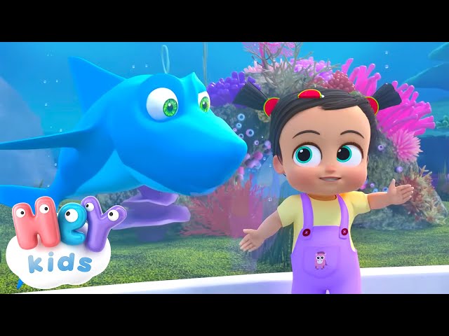 Bébé Requin !  | Chansons pour Enfants | HeyKids Français | animaux pour enfants