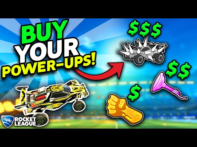 Rocket League, but you have to BUY YOUR ITEMS