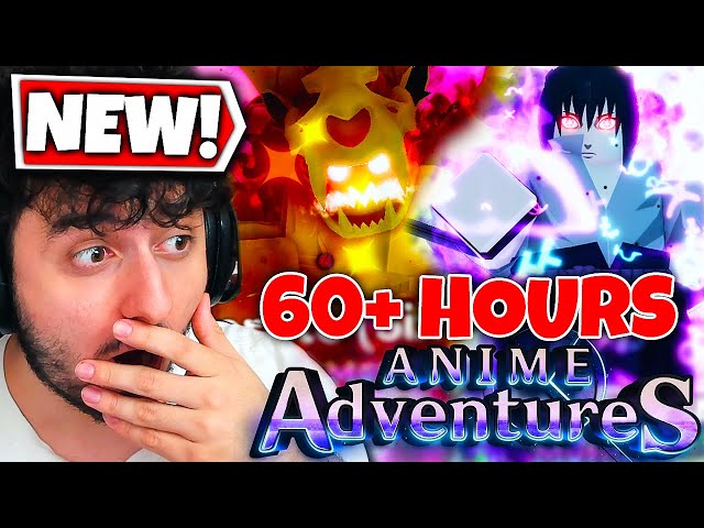 I Spent 60+ HOURS on the NEW Naruto Update in Anime Adventures Roblox