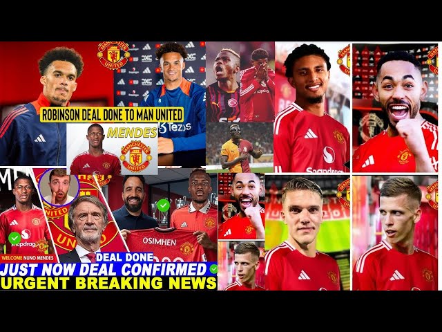 🚨🔥THE LATEST CONFIRMED ✅MAN UNITED TRANSFER NEWS AND RUMOURS TRANSFERS 2025✅|🚨 #manunitednewstoday 👀