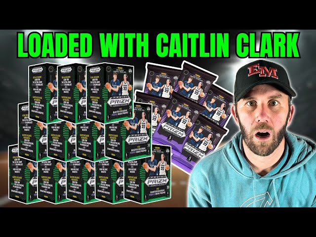 THESE BOXES WERE LOADED WITH CAITLIN CLARK! 2024 PRIZM DRAFT PICKS BLASTER REVIEW