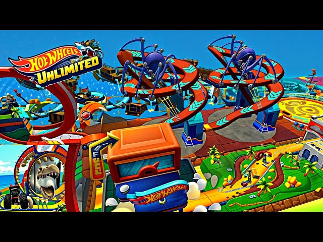 Hot Wheels Unlimited 2 - Create, Race, Repeat, Run, Big Hit And Win In My New Updated Tracks