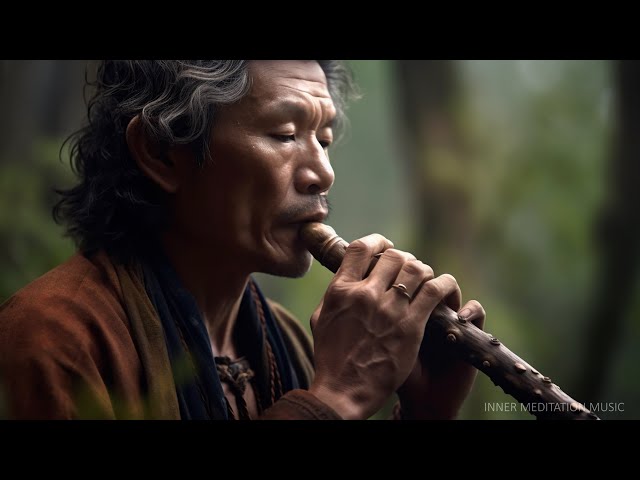 Tibetan Healing Flute ★ Stop Overthinking, Eliminate Stress ★ Melatonin Release