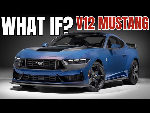 What If Ford Built a Mustang with a V12 Engine