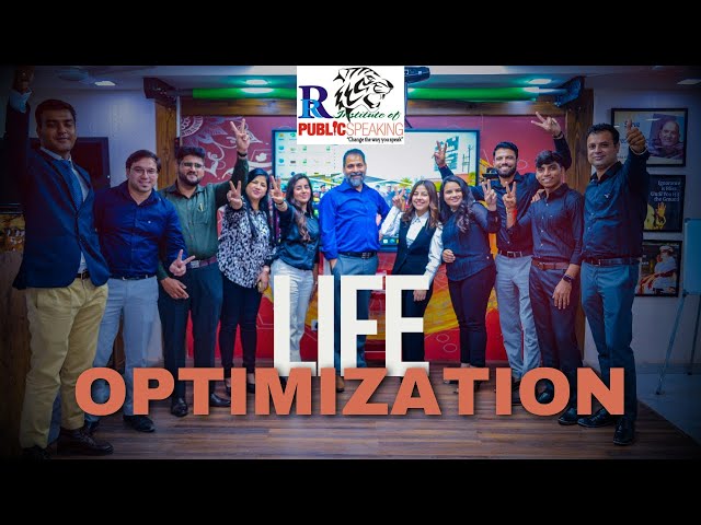 LIFE OPTIMIZATION : Be a Leader a Life | Confidence Booster Cafe | By Our Students