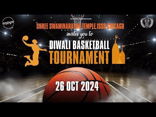 🔴 ISSO Shree Swaminarayan Temple - Chicago Basketball Tournament 2024