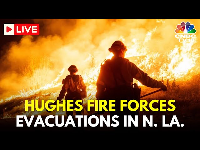 Los Angeles Fire LIVE Updates: Hughes Fire Burning Out of Control Near Castaic, North of LA | N18G