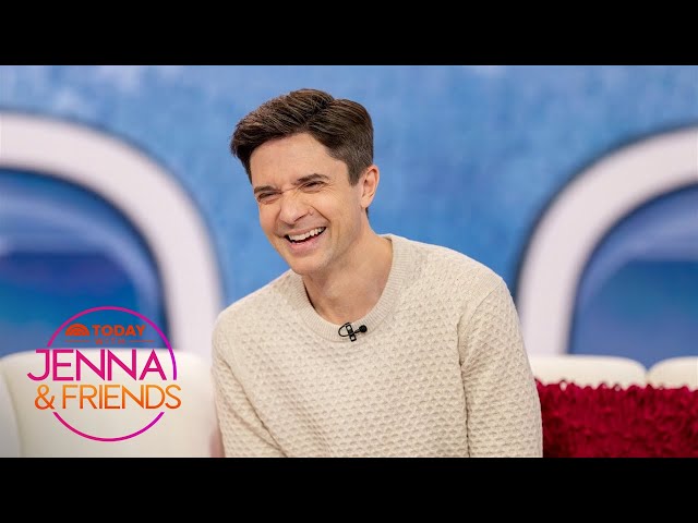 Topher Grace talks 'Flight Risk,' acting opposite Scarlett Johansson